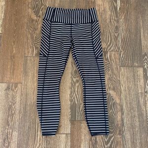 Athleta Striped Leggings